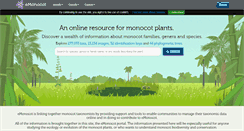 Desktop Screenshot of e-monocot.org