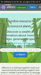 Mobile Screenshot of e-monocot.org